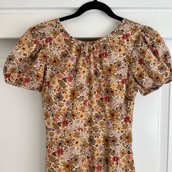 MADEWELL FLORAL MIDI DRESS - Picture 2 of 5